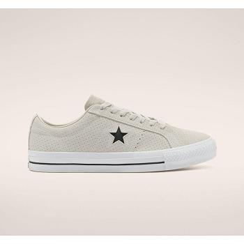 Converse Cons Perforated Suede One Star Pro Bezove - Panske Nízké Tenisky